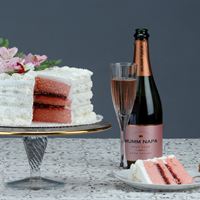 The Pink Champagne Cake from Victorian Cake Company