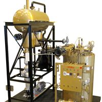 A typical Fulton FT-C Thermal Fluid Skid Package