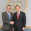 Christoph Frei, Secretary General of WEC and Ban Ki-moon, Secretary General UN