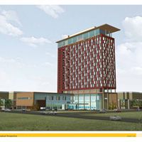 Potawatomi Hotel Exterior Rendering