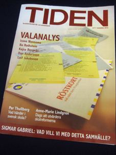 Tiden nr 5, 2010, har kommit