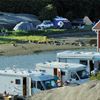 Camping vid havet