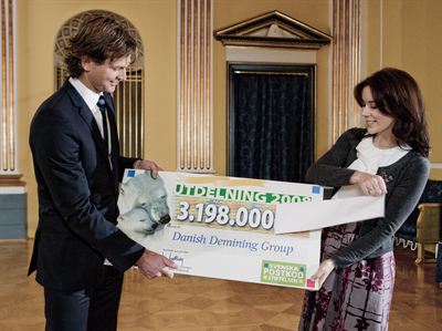 Rickard Sjöberg och HKH Kronprinsessan Mary Foto: Steen Brogaard