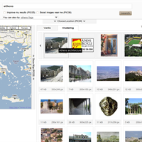 Solim Geographic Search Engine Screen Shot