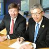Lars Idermark och Stephen Hwang