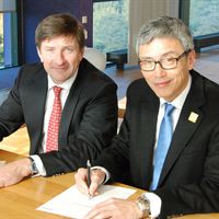 Lars Idermark och Stephen Hwang