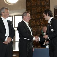 Ulf och Jens Spendrup, Spendrup bryggeri, mottar Näringslivsmedaljen