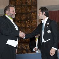 Torsten Jansson, New Wave Group, mottar Näringslivsmedaljen