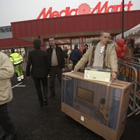 Jakt på platt-TV i Växjö