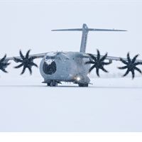 A400M i Kiruna feb 2011