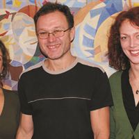 Elia Psouni, Martin Garwicz och Maria Christensson. Foto: Jonas Thelin.