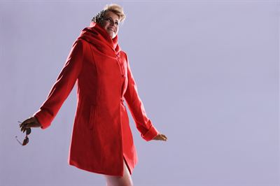 OneStopPlus.se Ellos (hooded wool coat )