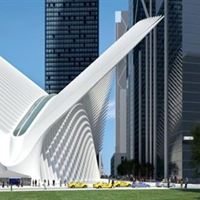 “Oculus” at World Trade Center Transportation Hub in New York