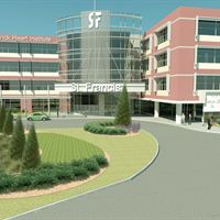 Skanska Georgia sjukhus exteriör