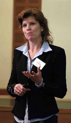 Ulrica Almhöjd, vinnare i IVAs mentorskapsprogram Mentor4Research 2011. Fotograf Pär Rönnberg.