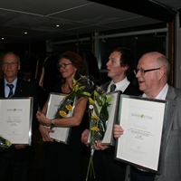 Sten K Johnson, Heidi Avellan, Mats Persson och Carsten Rose.