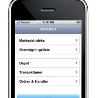 Nordnet iPhone 2
