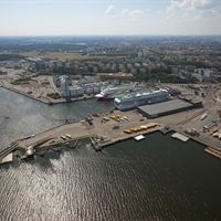 Stockholms Hamnar med Värtan och Frihamnen