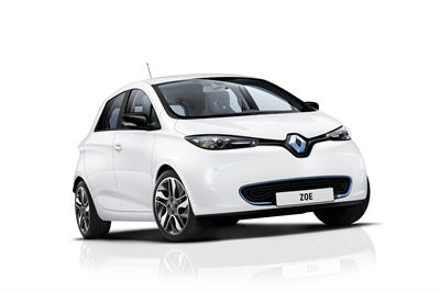 Renault ZOE with Michelin tires