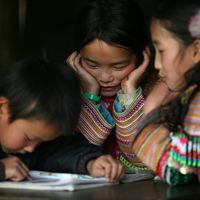 UNICEF förbättrar utbildning för barn från etniska minoriteter i Vietnam 