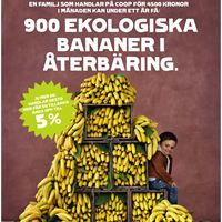 Medlemsåterbäring bananer
