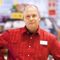 Butikschef Lennart Ek