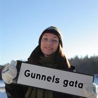 Gunnel Petersson får namnge en gata i Västerbotten