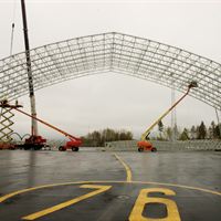Infrared deicing hangar 3