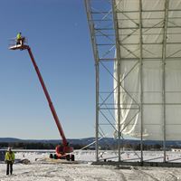 Infrared deicing hangar 2