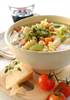 Kyllingminestrone med pesto