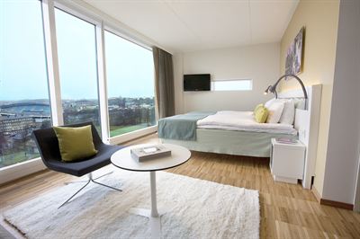 110 nya hotellrum med panoramautsikt över Göteborg