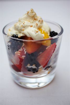 Jamie's pick me up fruit salad
