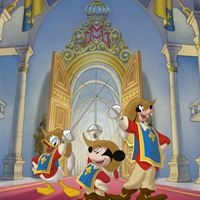 Musse, Kalle, Långben De tre musketörerna © Disney