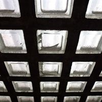 Glasbetongtak Södermalmsskolan