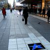 Stjärnor på Drottninggatan i Stockholm
