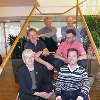 Projektgruppen som fått Vägverkets hedersomnämnande