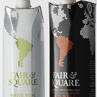 Fair & Square röd och vit