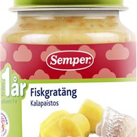 Fiskgratäng 1 år