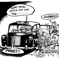 pointsec taxi illustration