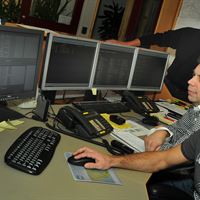 Öresundskrafts kontrollrum