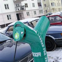 Laddstolpe