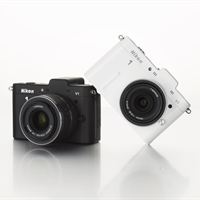 Nikon 1 V1 - All - Side by side - White BG