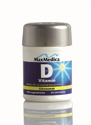 Förpackningsbild  MaxMedica D-vitamin