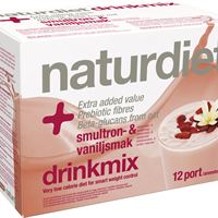 Naturdiet drinkmix smultron & vanilj