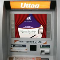nu blir det reklamfilm i uttagsautomaten