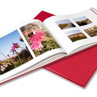 Fotobok öppen stängd