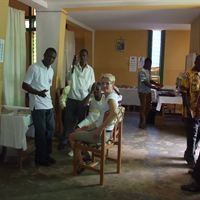 Synsprøve i Ghana