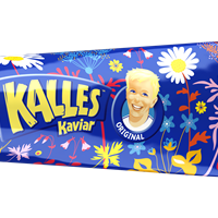 Kalles Kaviar Original (blomstermotiv)