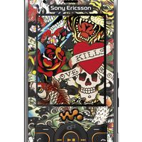 Sony Ericsson W595 Ed Hardy Front