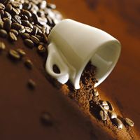 Foto ZOÉGAS hela kaffebönor